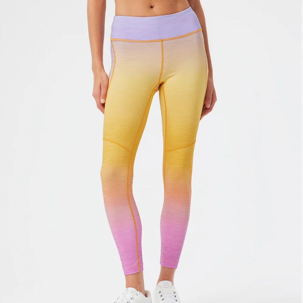 Outdoor Voices TechSweat 7/8 Legging Women’s Size Small Multicolor Ombre